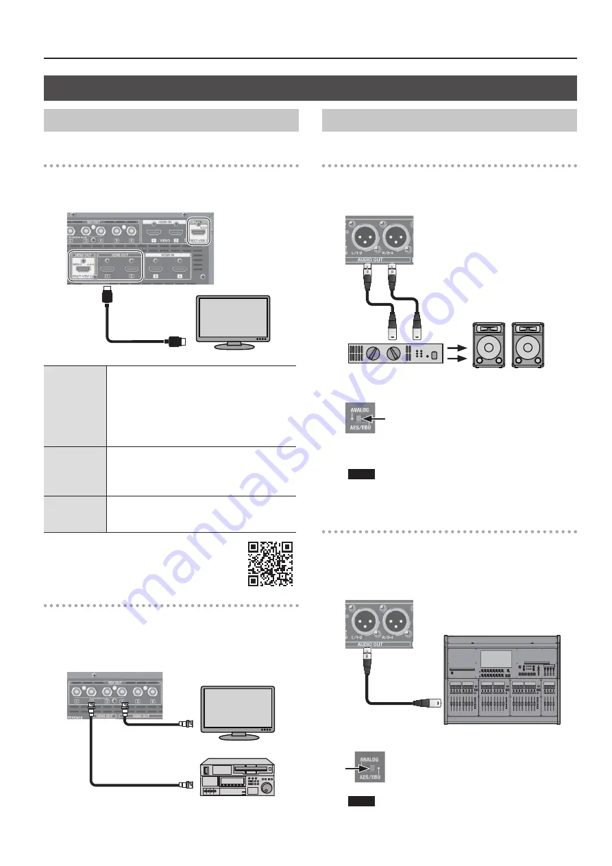 Roland V-1200HD RCS Owner'S Manual Download Page 25