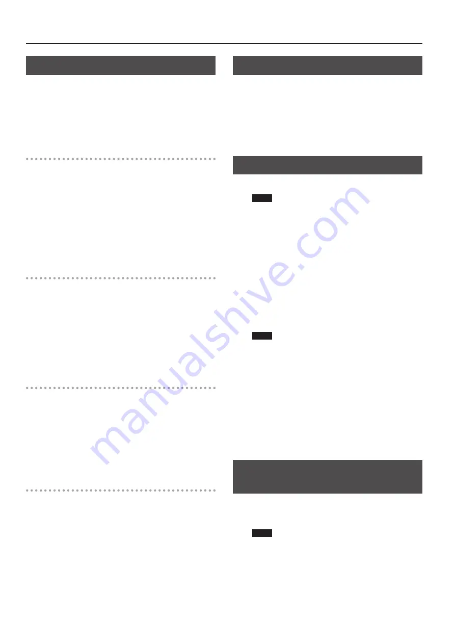 Roland V-1200HD RCS Owner'S Manual Download Page 30