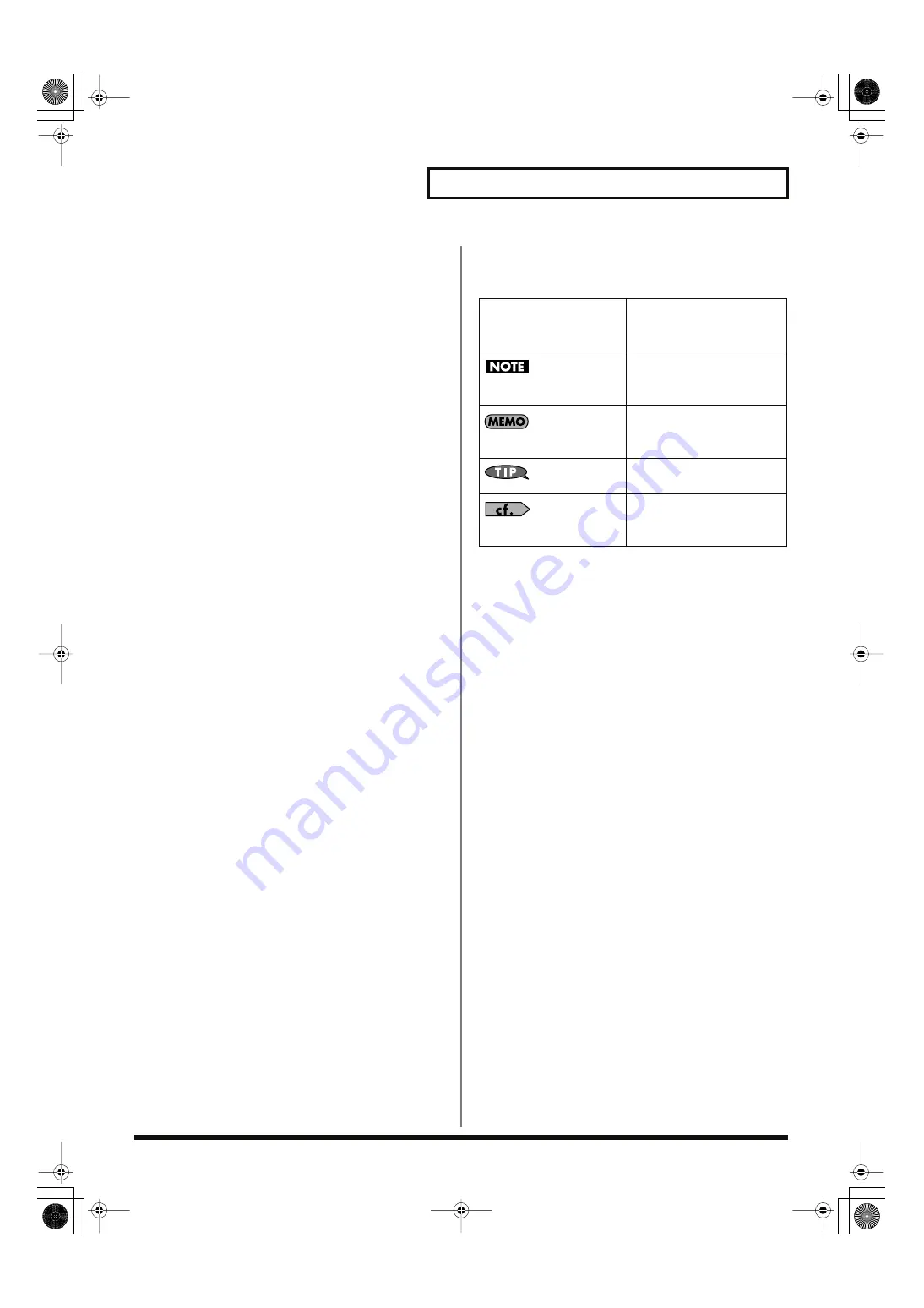 Roland V-Bass 04672434 Owner'S Manual Download Page 5