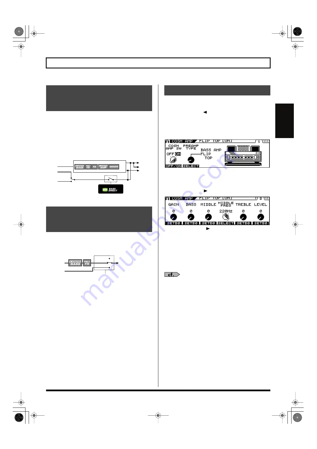 Roland V-Bass 04672434 Owner'S Manual Download Page 27