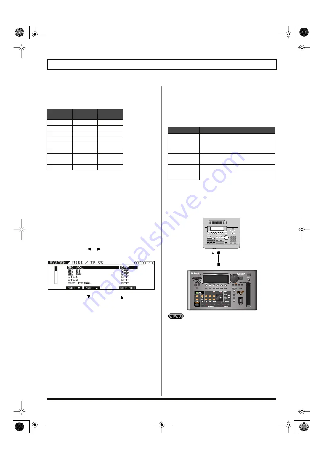 Roland V-Bass 04672434 Скачать руководство пользователя страница 56