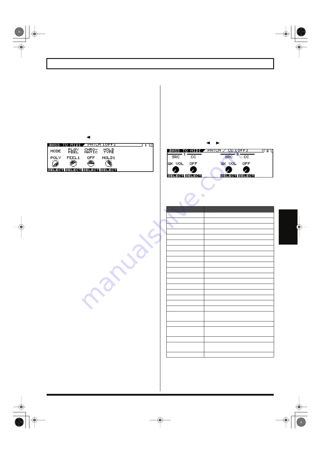 Roland V-Bass 04672434 Owner'S Manual Download Page 63