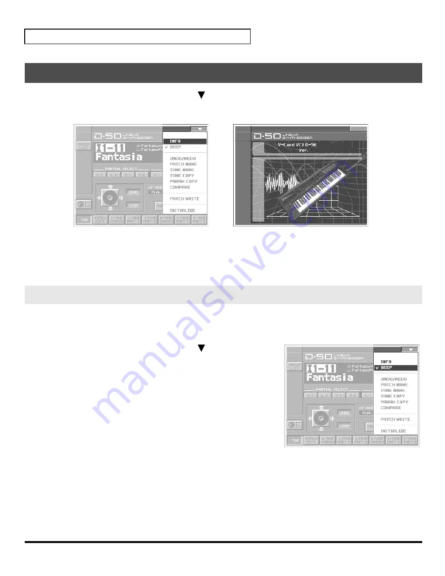 Roland V-Card VC-1 D-50 Owner'S Manual Download Page 14