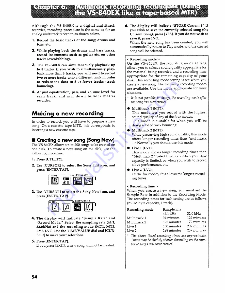 Roland V-Studio VS-840EX Owner'S Manual Download Page 100