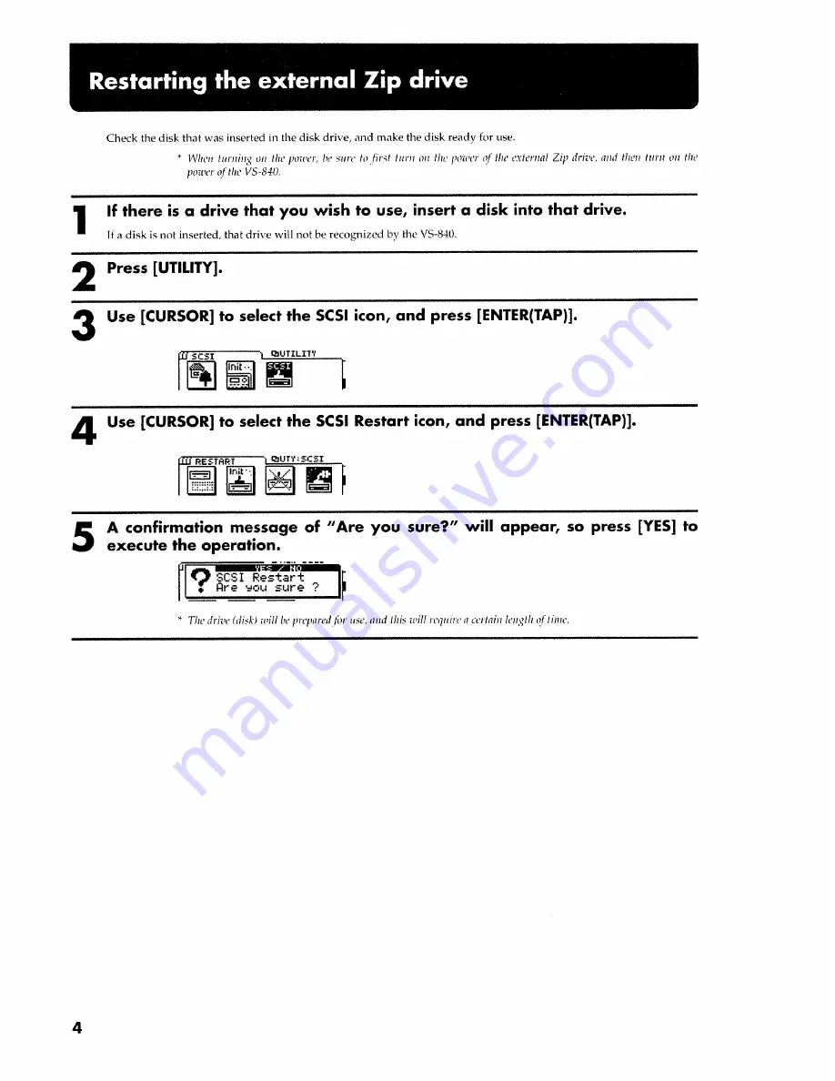 Roland VS4S-1 Owner'S Manual Download Page 4