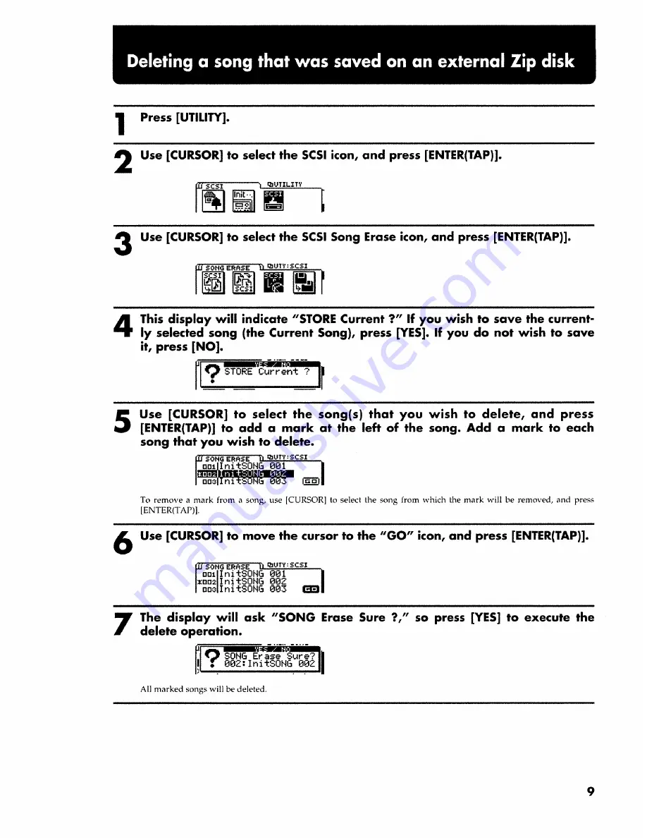 Roland VS4S-1 Owner'S Manual Download Page 9