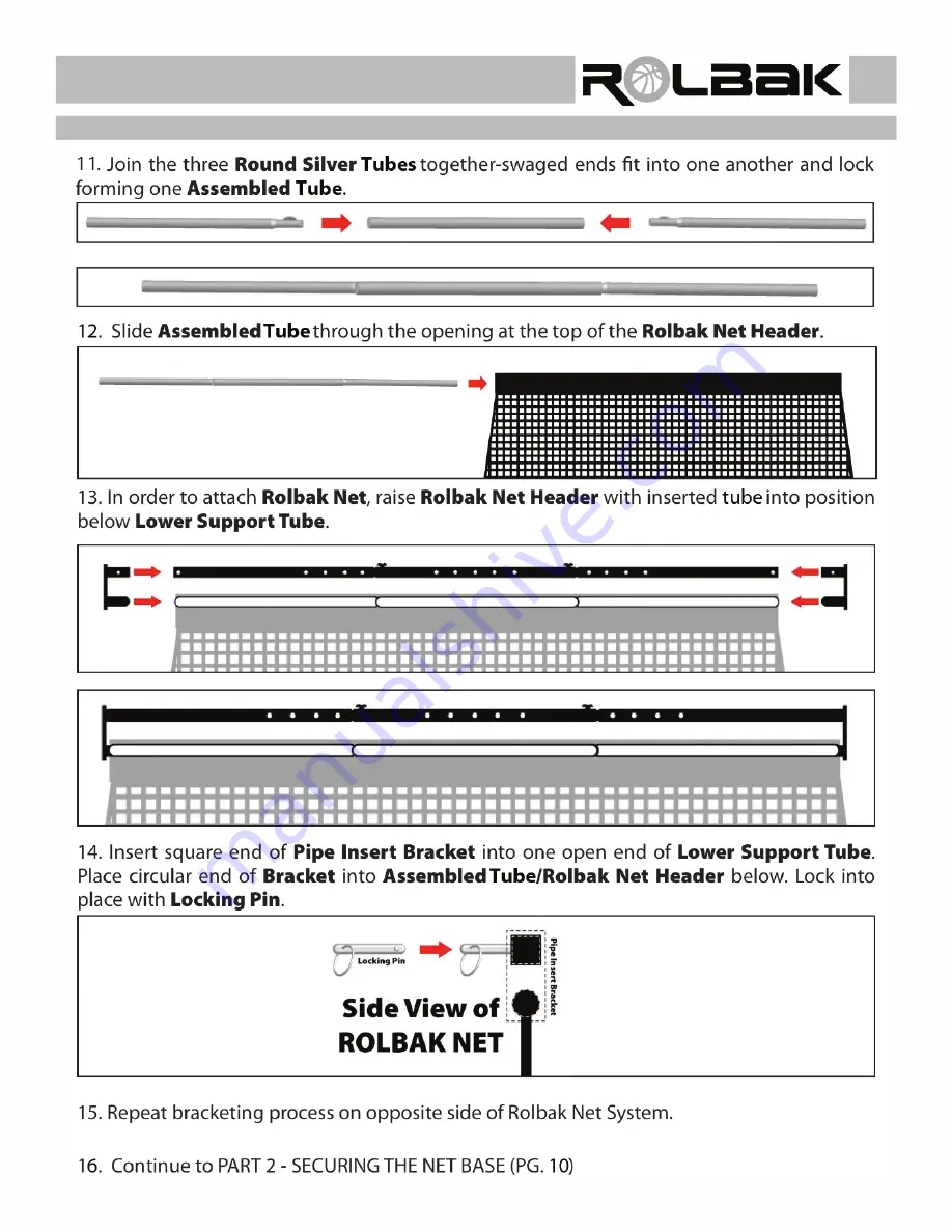 Rolbak Gold EDITION Assembly Instructions Manual Download Page 9