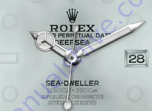 Rolex Oyster Perpetual Rolex Deepsea Скачать руководство пользователя страница 7