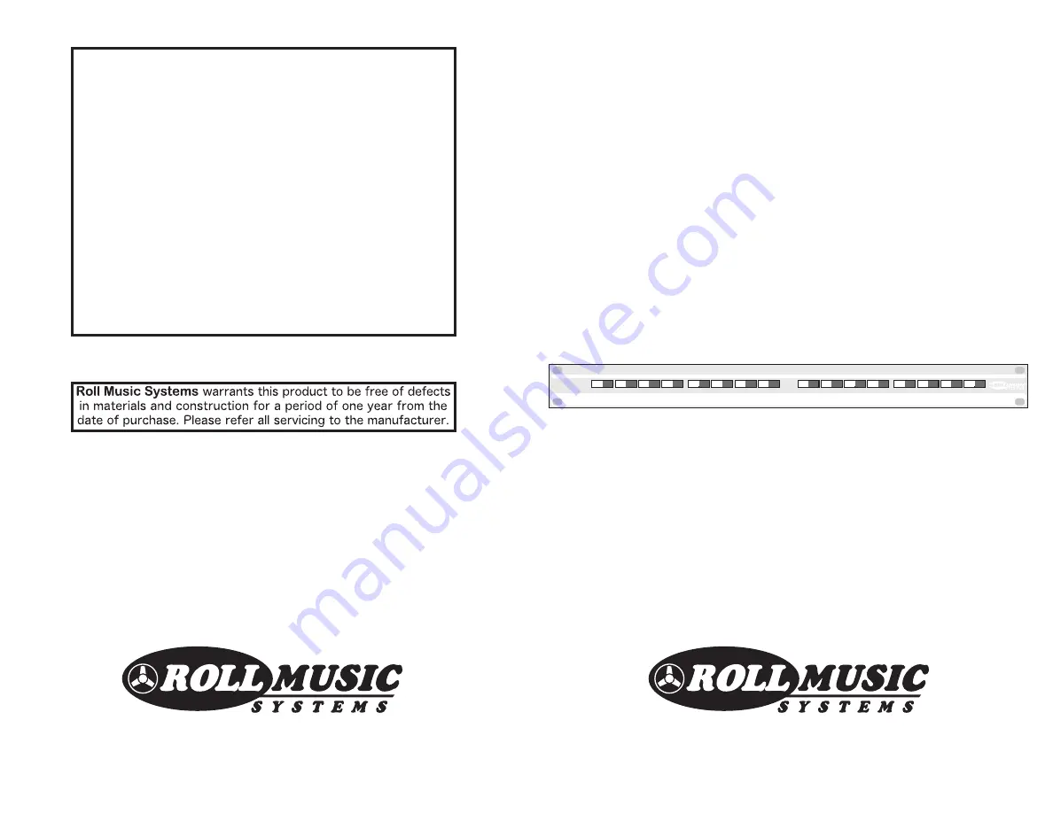 Roll Music Systems RMS216 FOLCROM User Manual Download Page 2