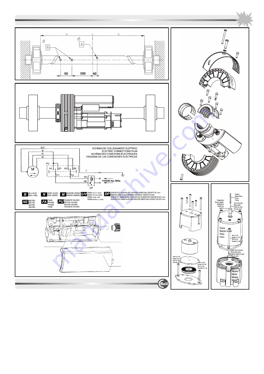 Roll 60/200 Installation Manual Download Page 4