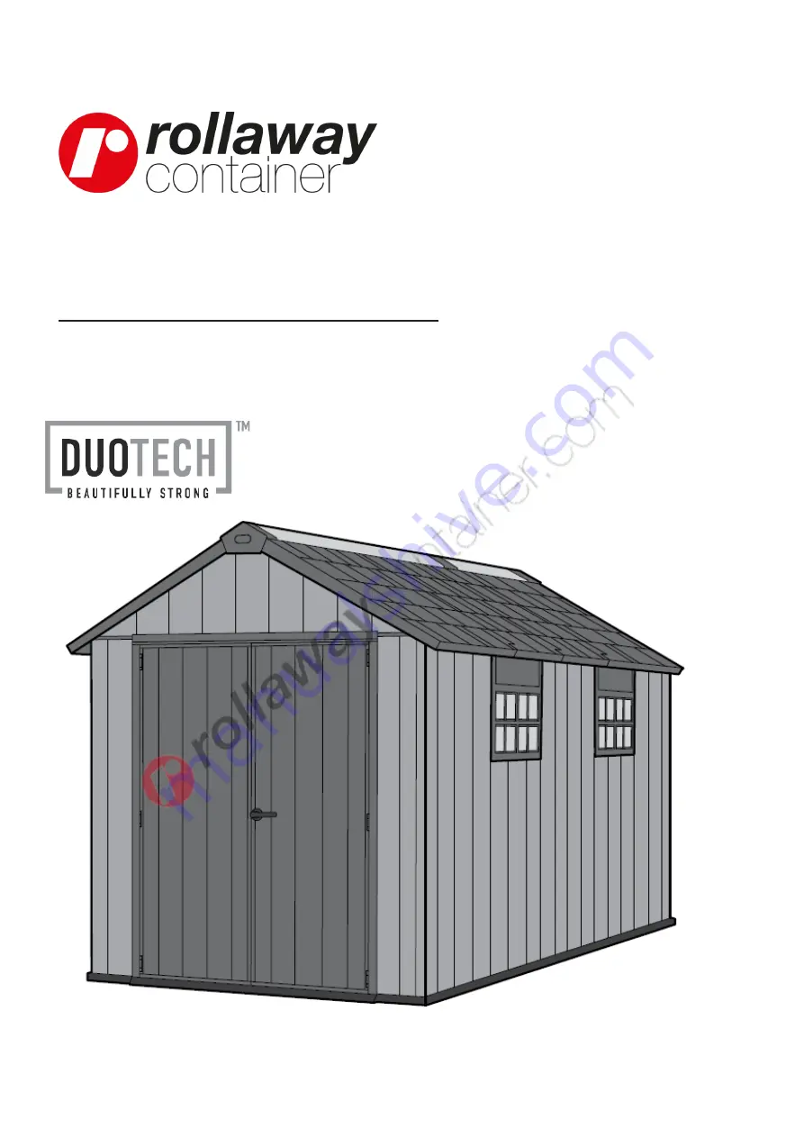 rollaway container ARPC005 Manual Download Page 1