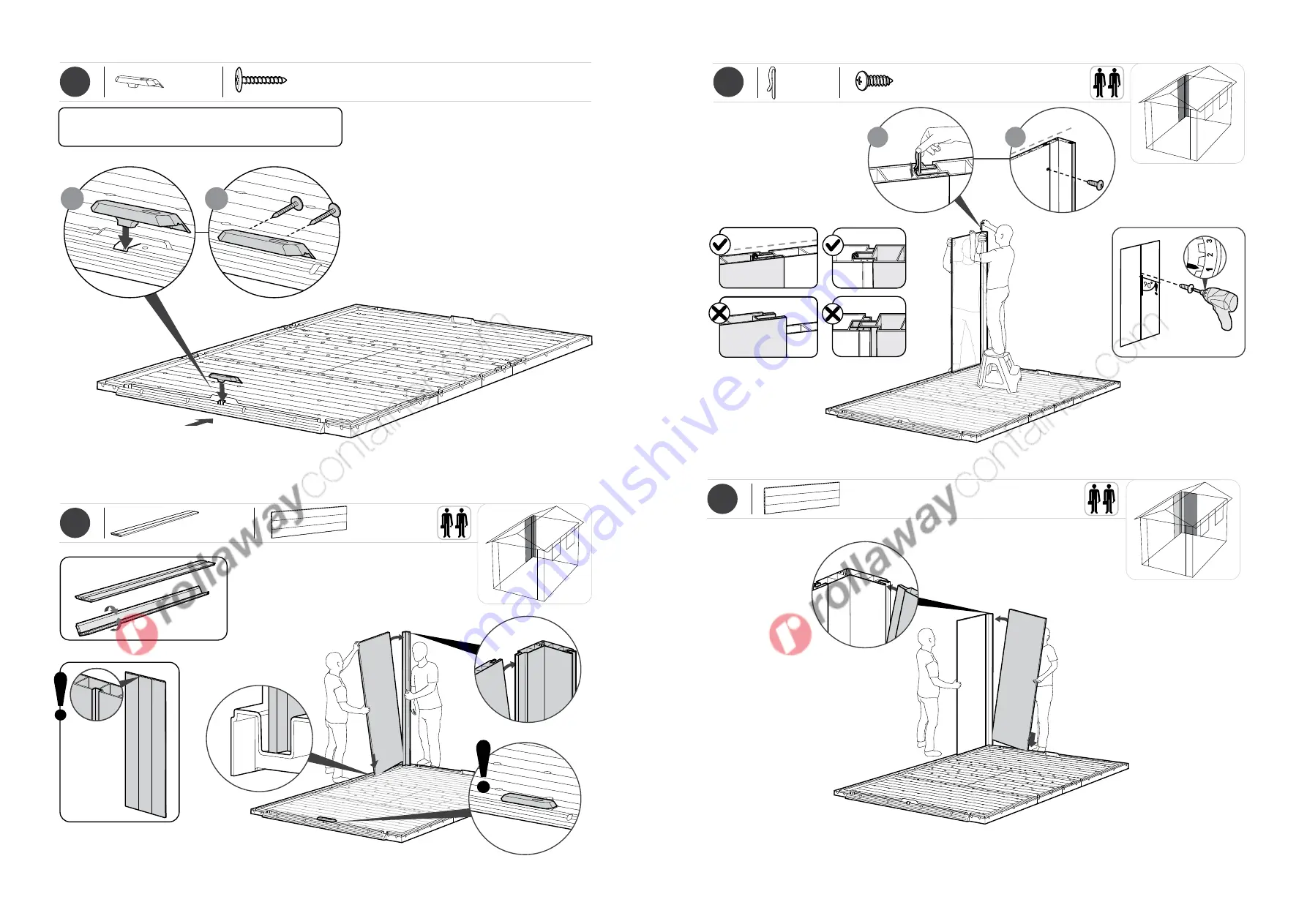 rollaway container ARPC005 Manual Download Page 6