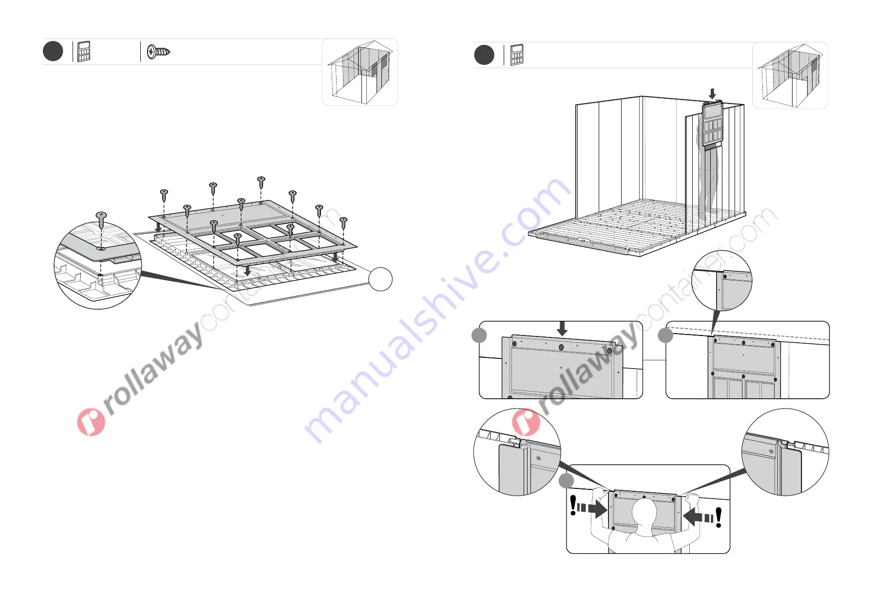 rollaway container ARPC005 Manual Download Page 9