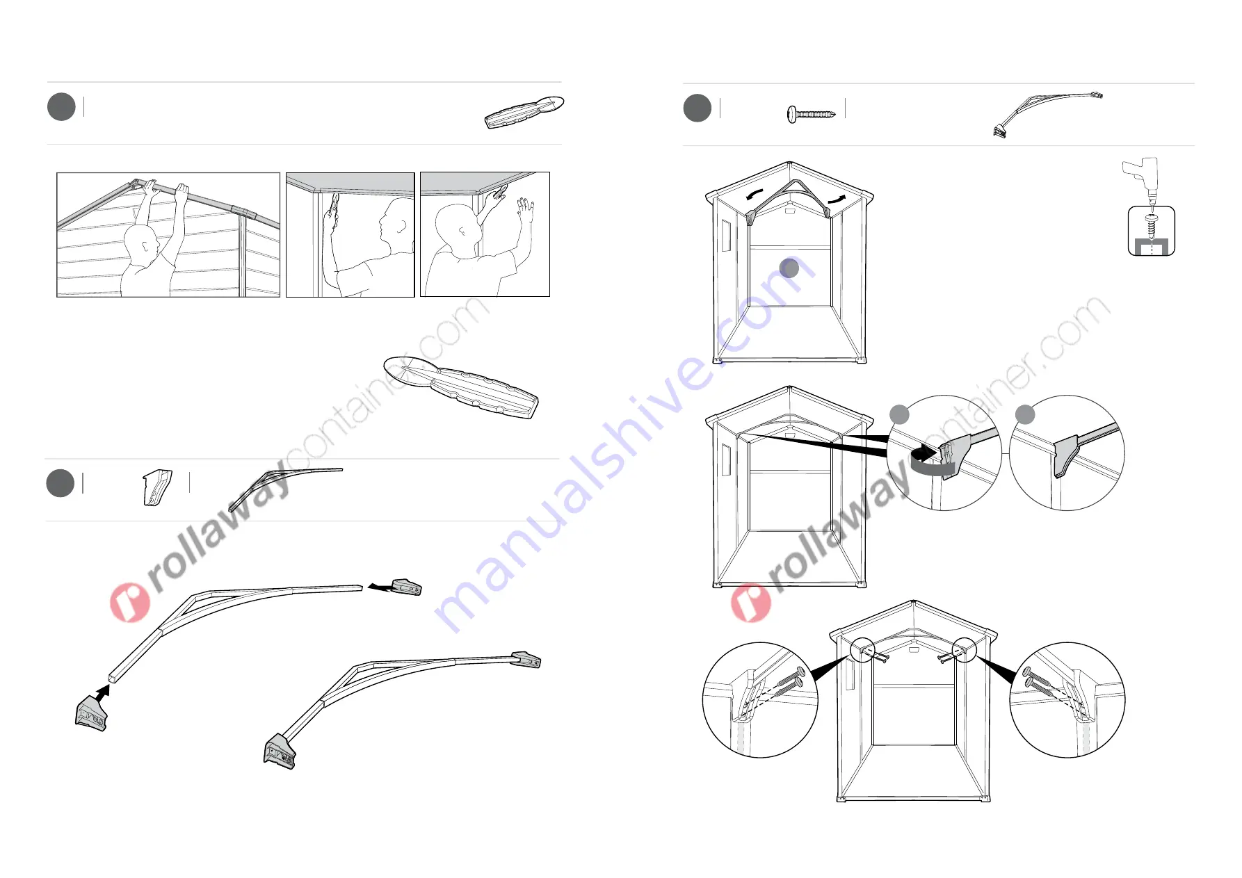 rollaway container ARPCA24 Manual Download Page 14