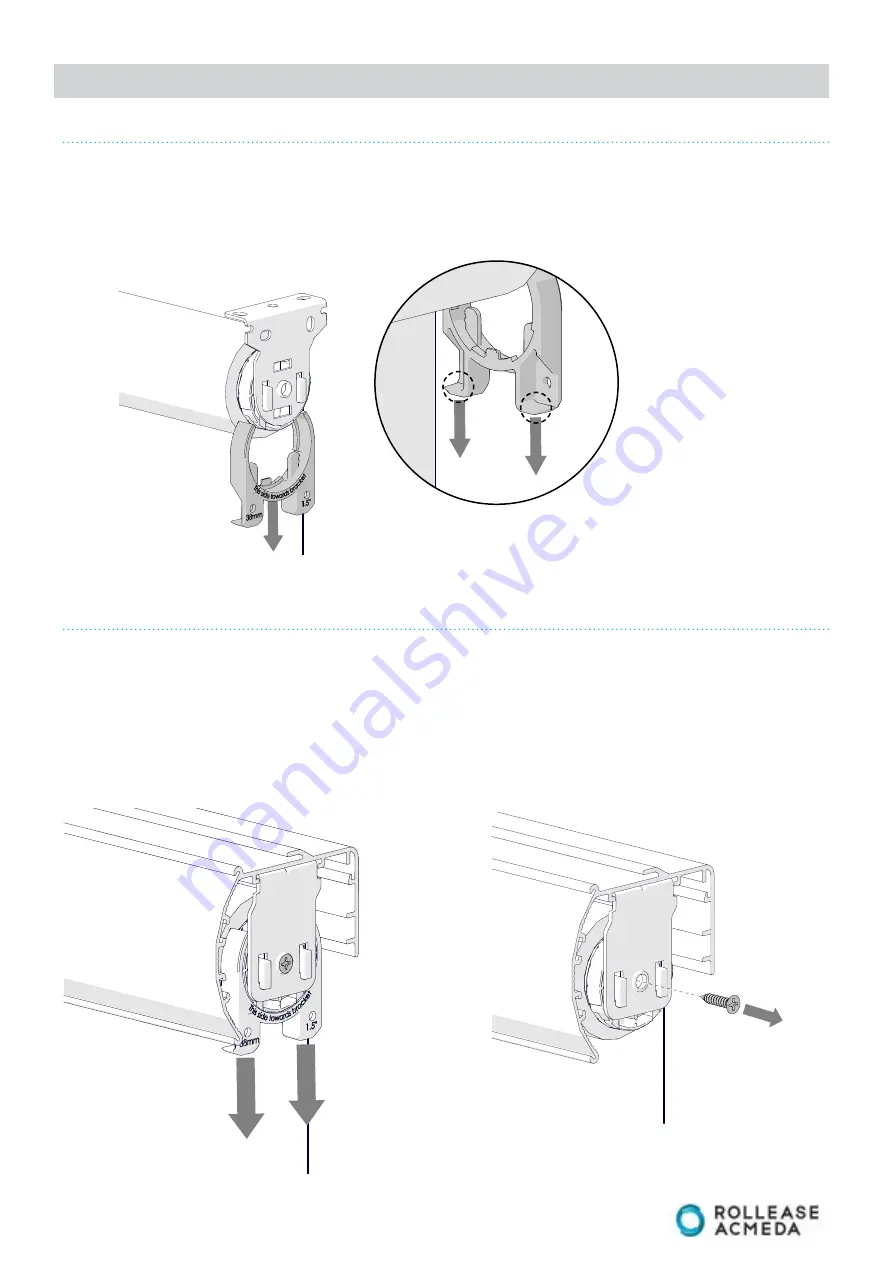 rollease acmeda Easy Spring Ultra Skyline Скачать руководство пользователя страница 6