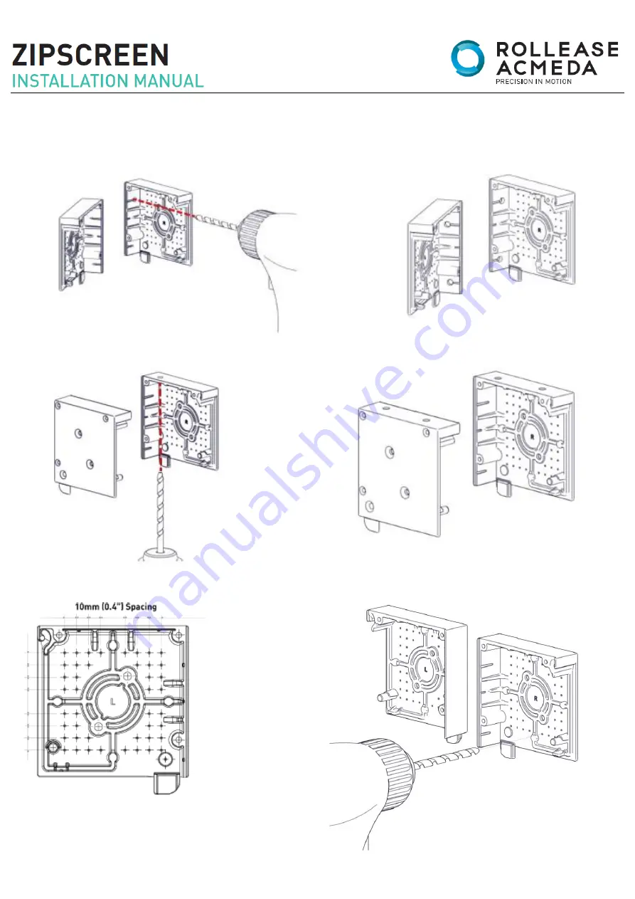 rollease acmeda ZIPSCREEN Скачать руководство пользователя страница 1