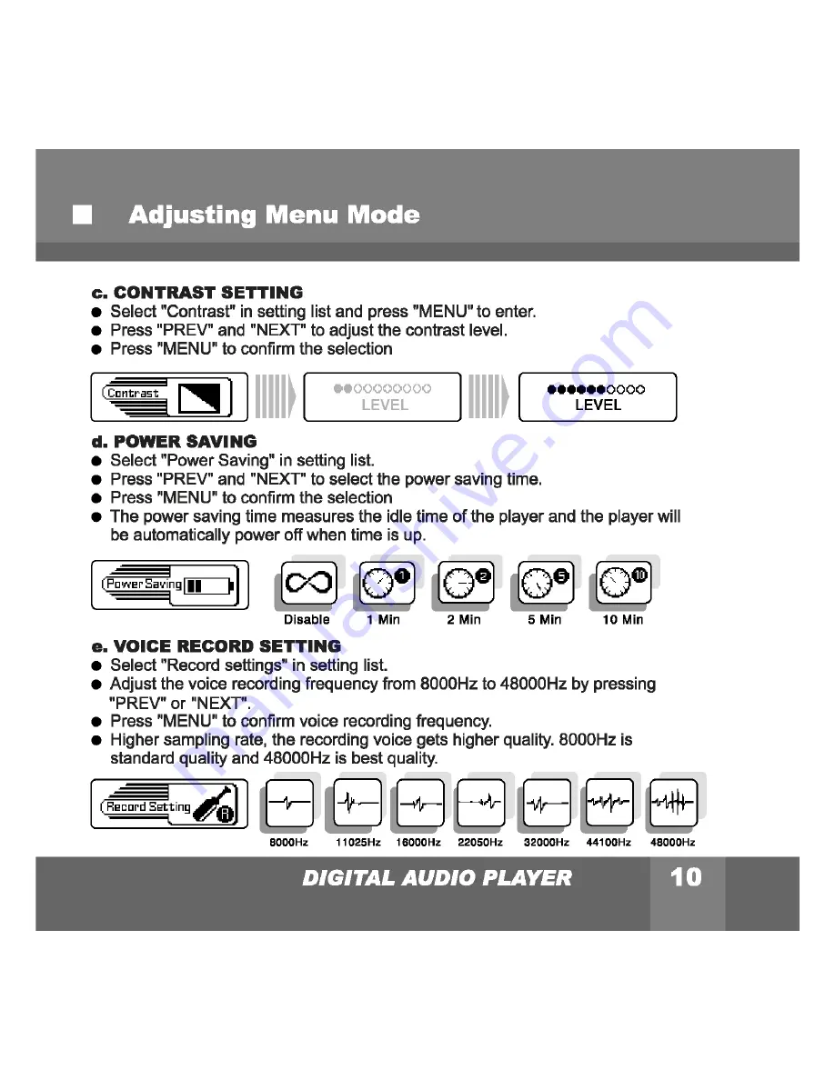 Rollei ek220 Instruction Manual Download Page 11