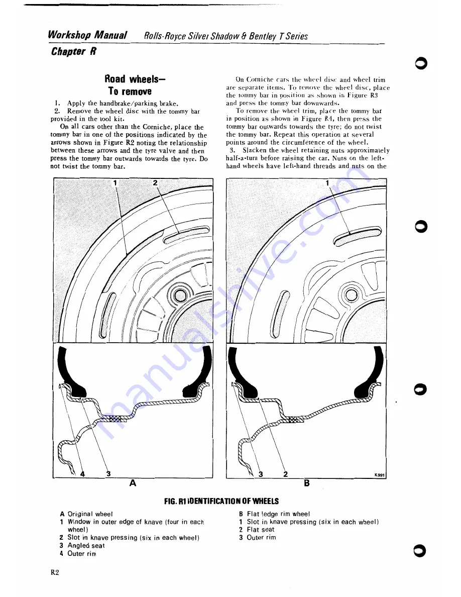 Rolls-Royce Bentley Corniche Workshop Manual Download Page 316