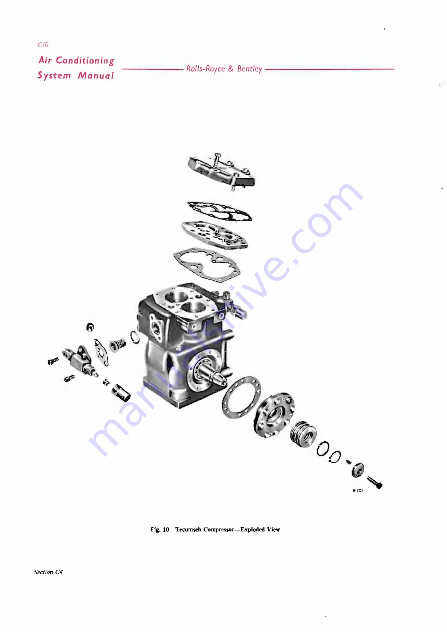 Rolls-Royce Bentley S2 Manual Download Page 52