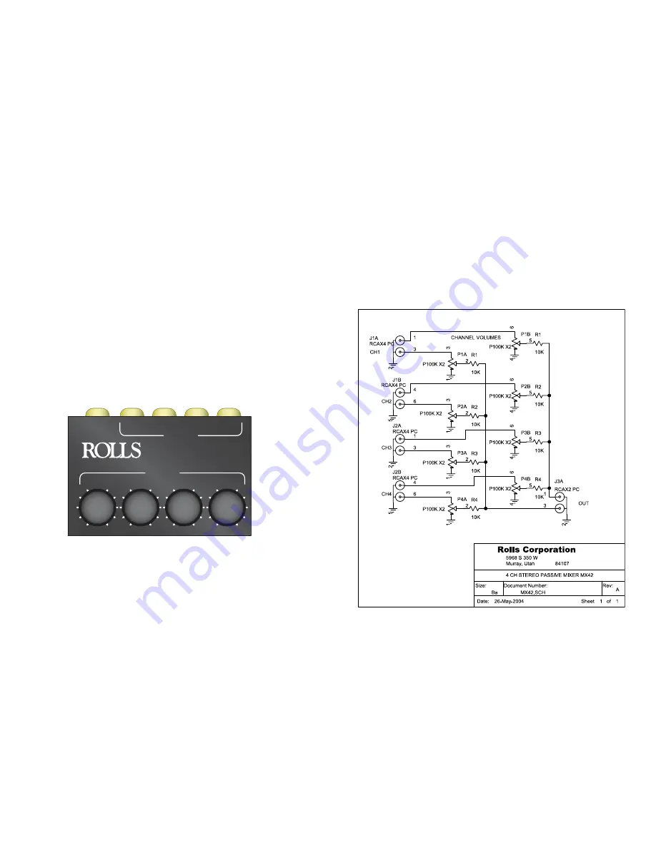 Rolls MX42 Owner'S Manual Download Page 2