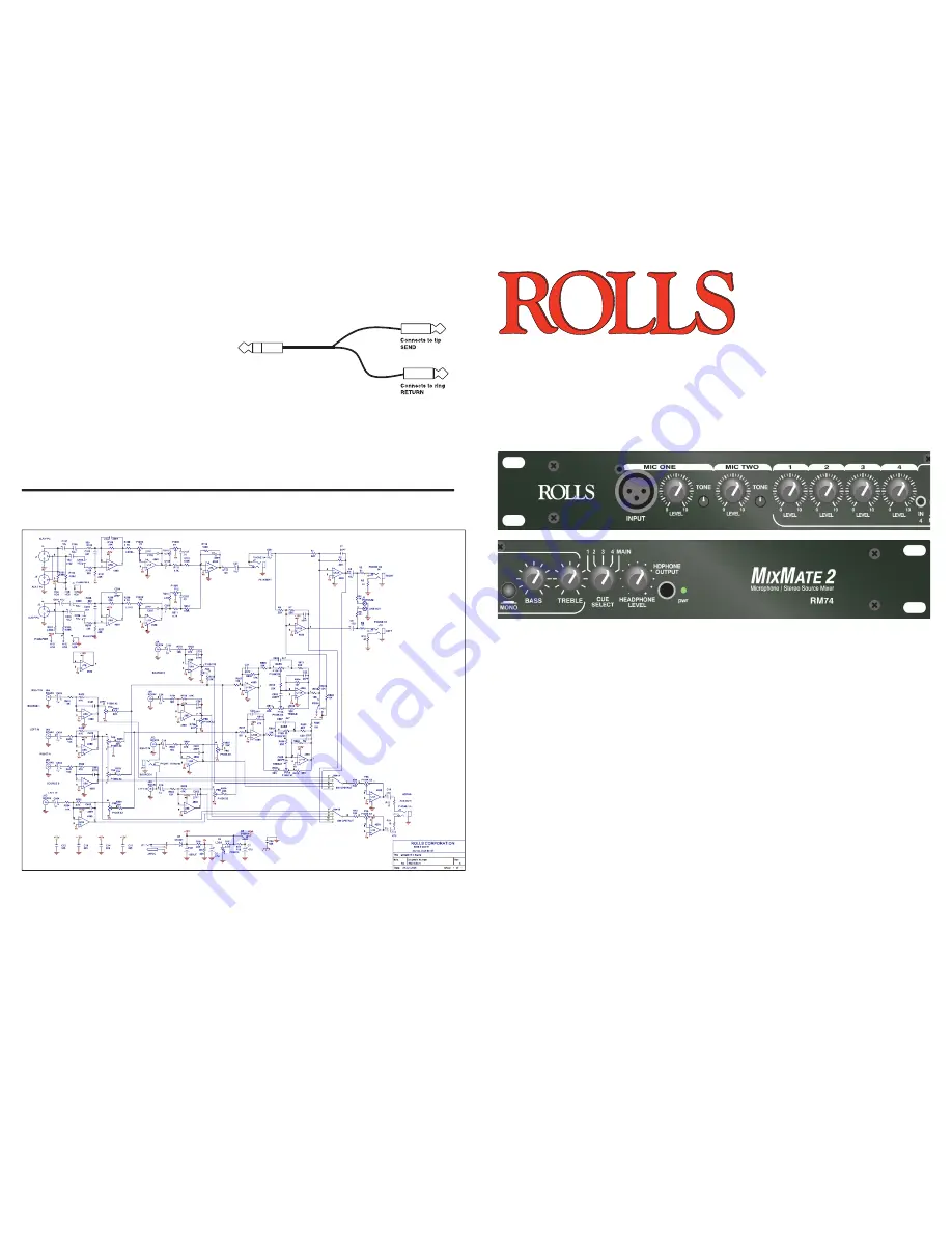 Rolls RM74 User Manual Download Page 1