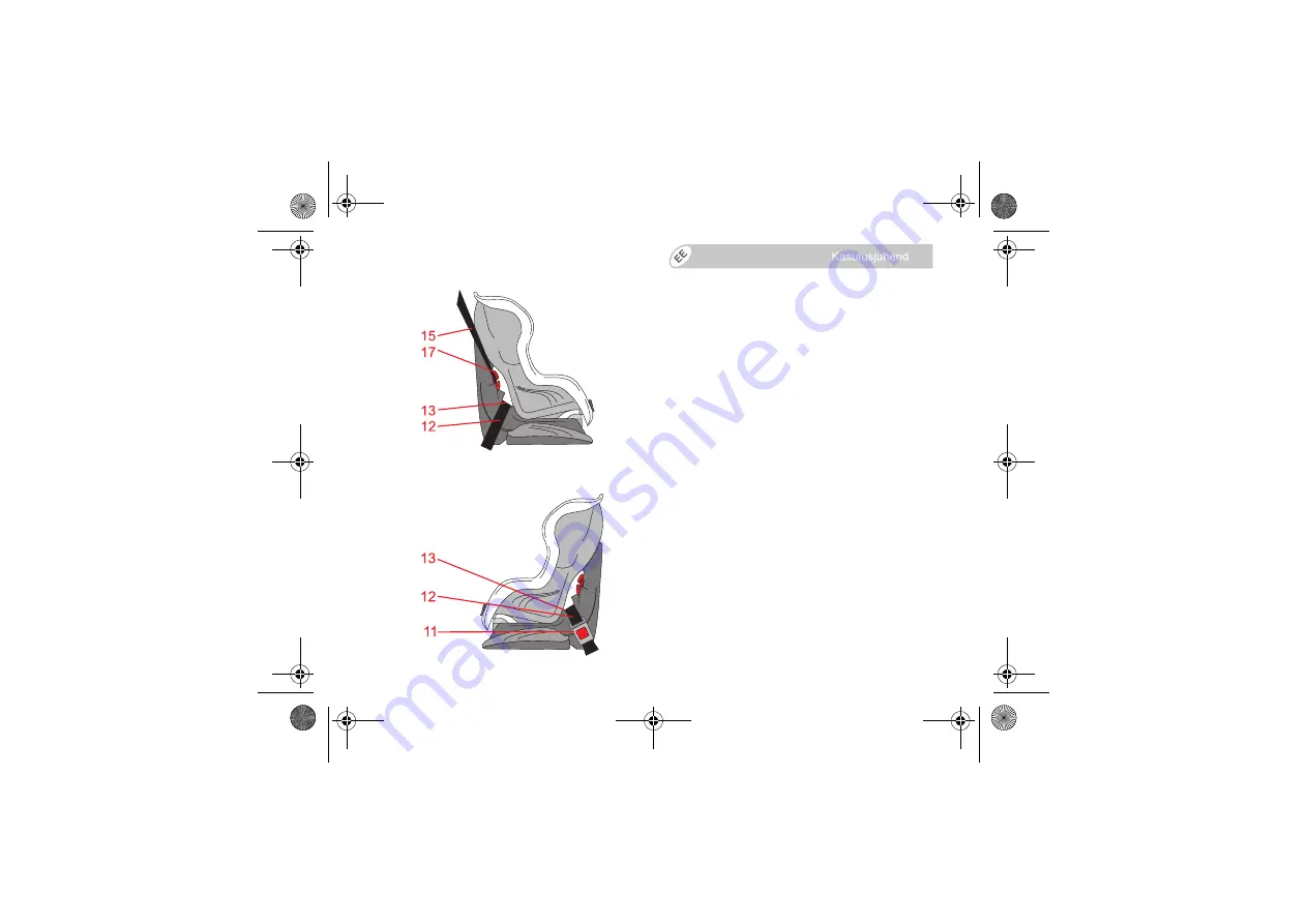 Romer Britax ECLIPSE User Instructions Download Page 111