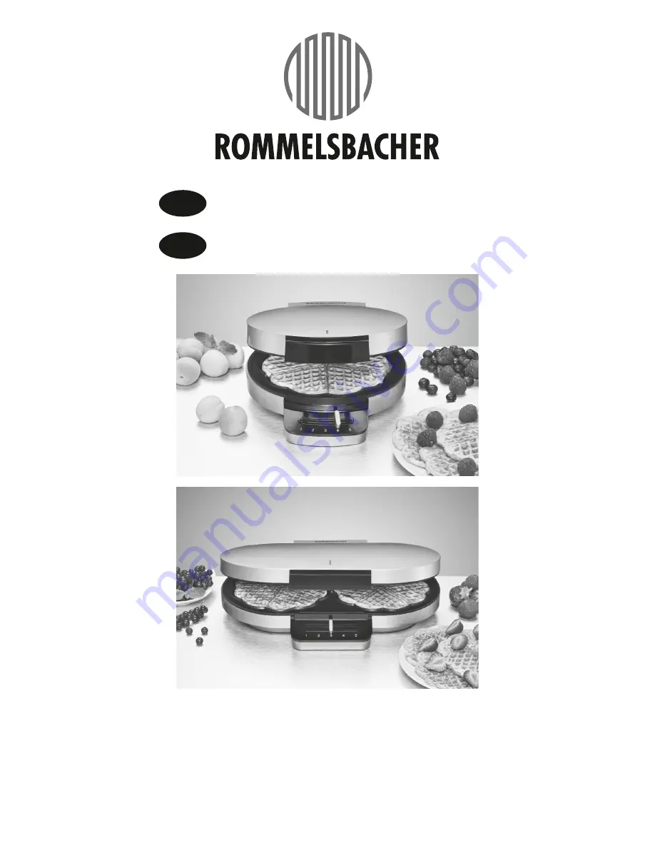 Rommelsbacher WA 1200 series Instruction Manual Download Page 1