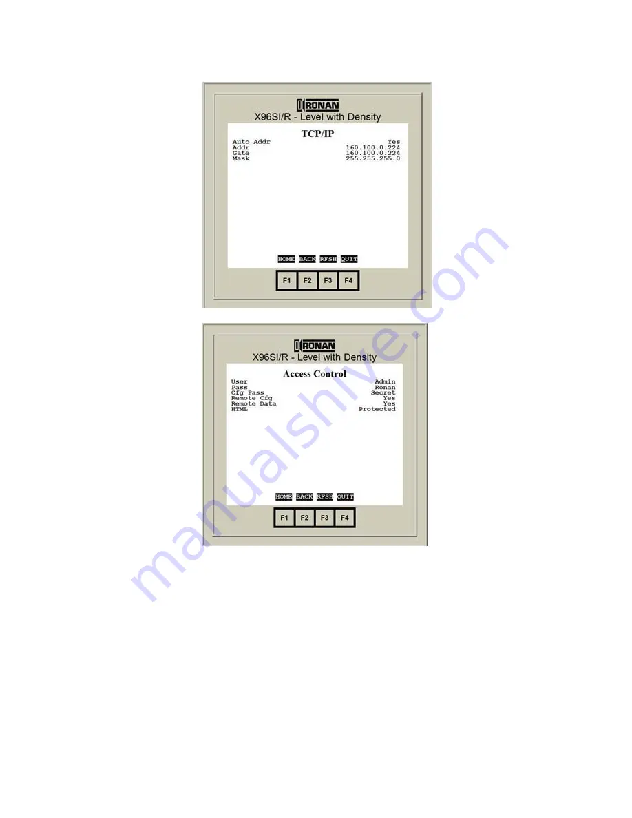 Ronan Engineering X96SI/R Instruction And Operation Manual Download Page 76