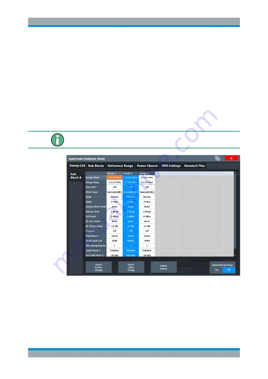 Ronde & Schwarz R&S FPL1000 User Manual Download Page 174