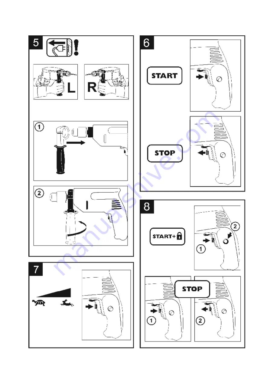 Roney Power RPM 550 Скачать руководство пользователя страница 2