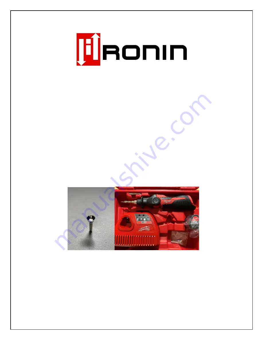 Ronin Perfect Burn Instruction Manual Download Page 1