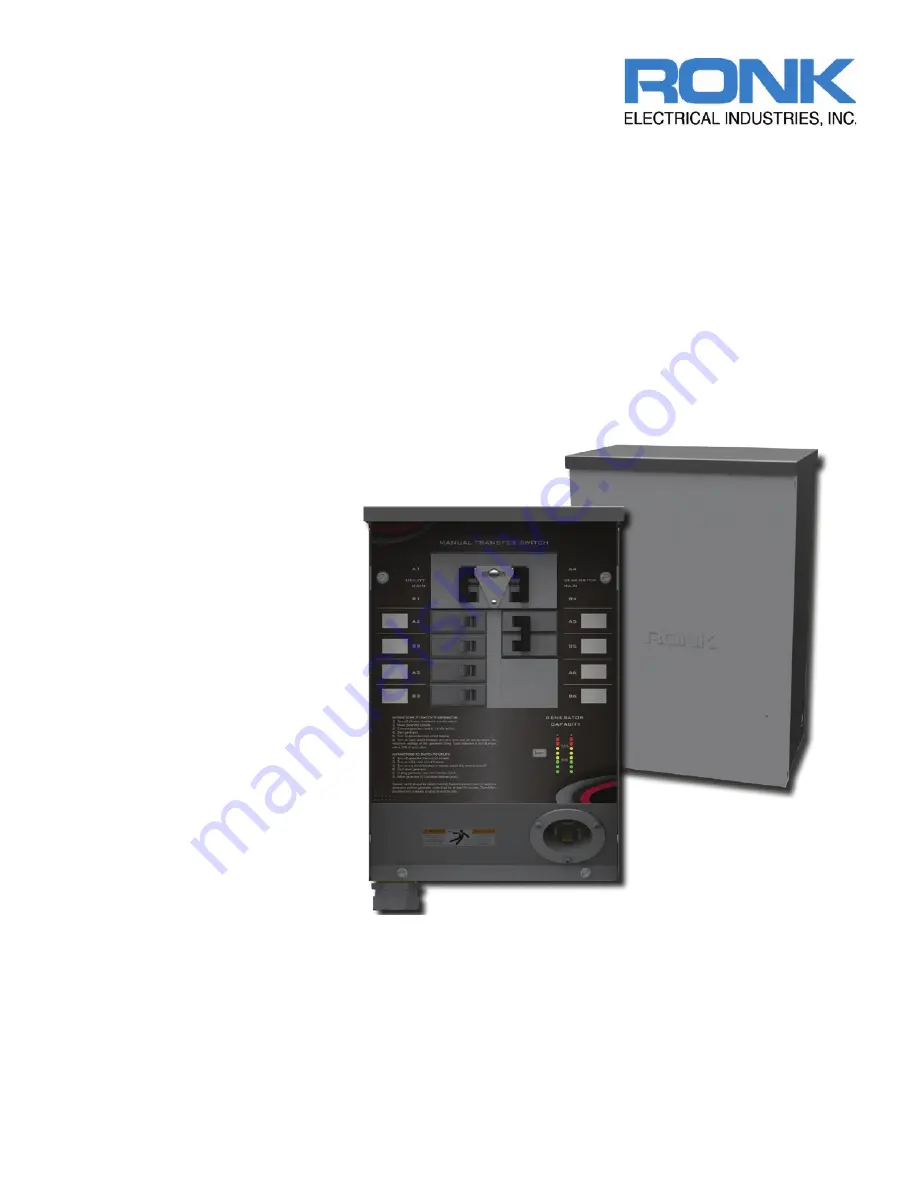 RONK MTS301 Owners & Installation Manual Download Page 1