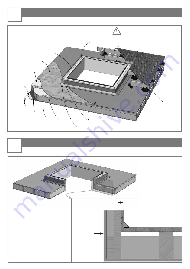 ROOFLIGHT COMPANY neo Advance Skywalk Installation Manual Download Page 6