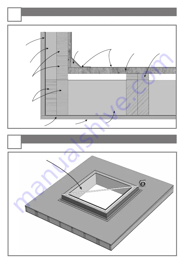 ROOFLIGHT COMPANY neo Advance Skywalk Installation Manual Download Page 7