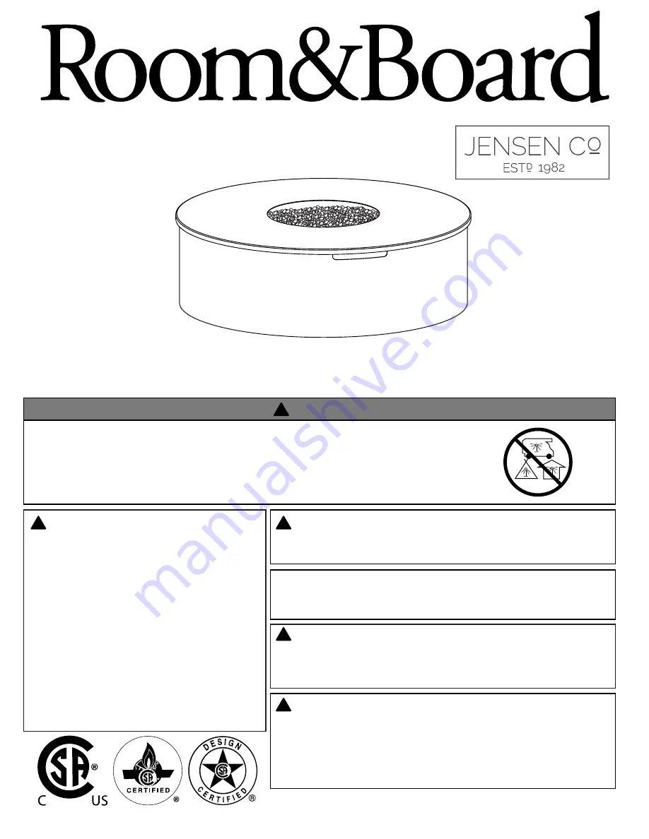 Room & Board 1113NG Скачать руководство пользователя страница 32