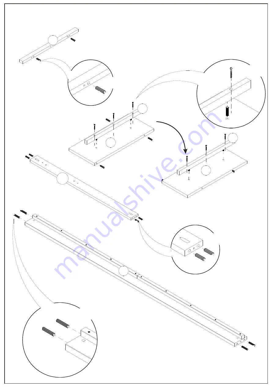 Room to Grow Jubilee Captains Bed Assembly Instructions Manual Download Page 7