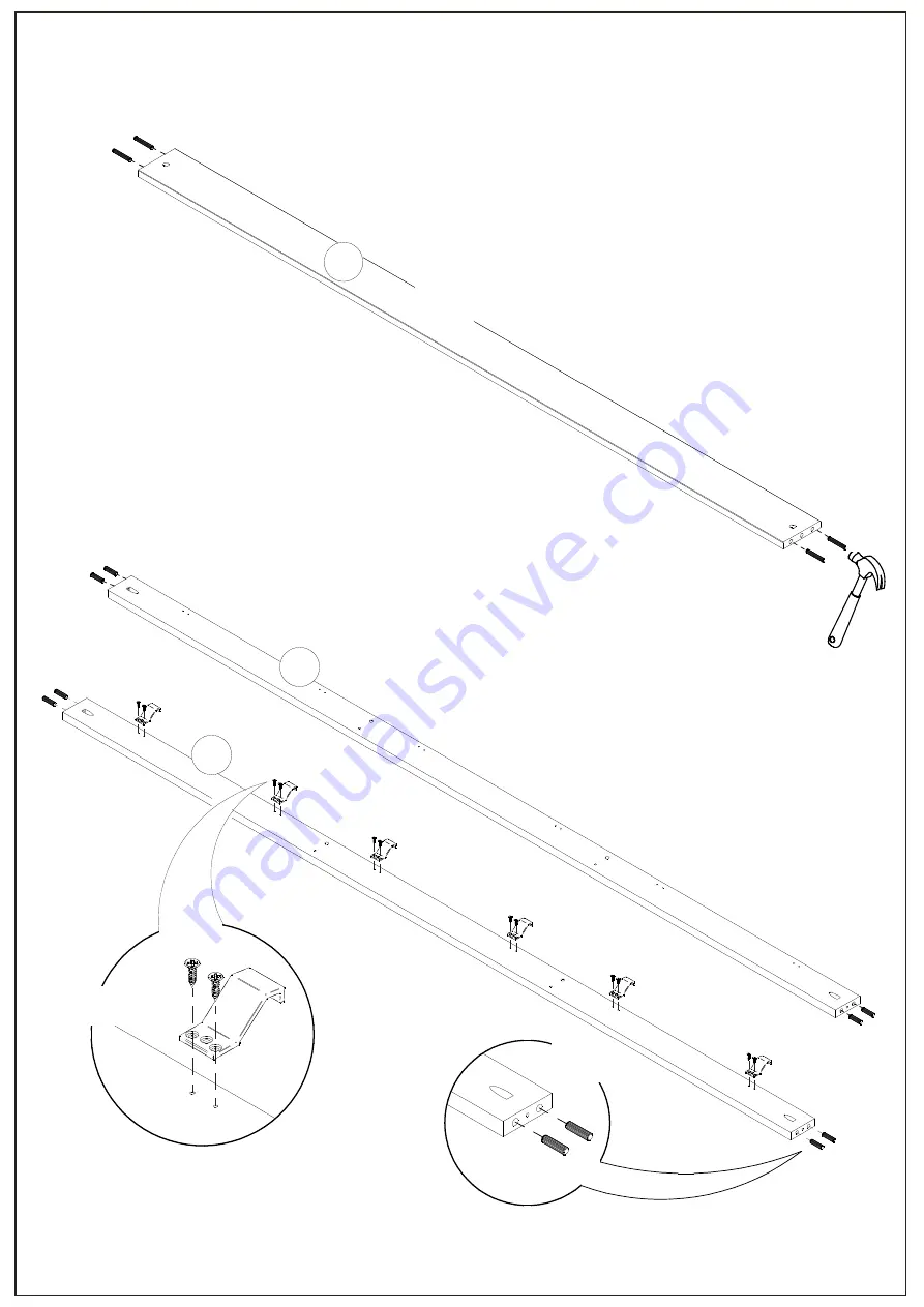 Room to Grow Jubilee Captains Bed Assembly Instructions Manual Download Page 9