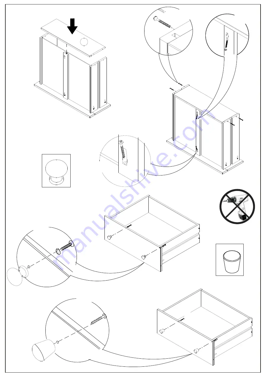 Room to Grow Jubilee Captains Bed Assembly Instructions Manual Download Page 20