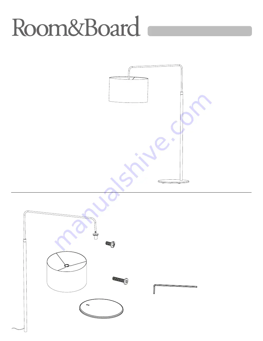 Room&Board RAYNE Assembly Instructions Download Page 1