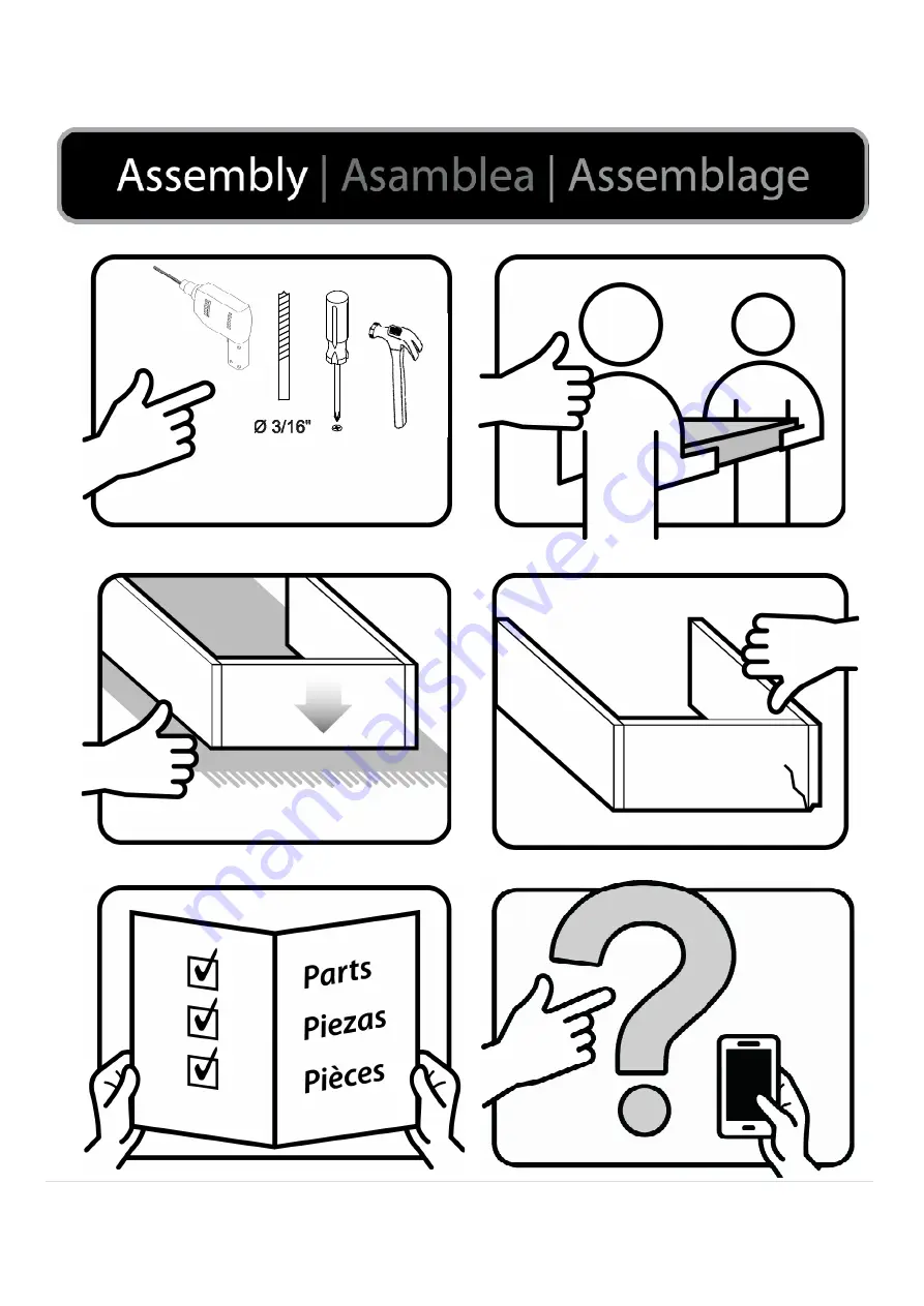 ROOMS TO GO CM1014103 Assembly Download Page 2