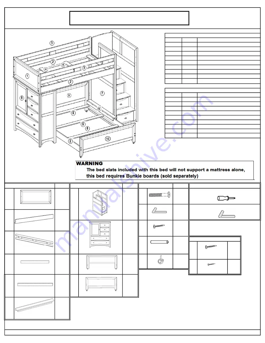 ROOMS TO GO KIDS IVY LEAGUE 2.0 3461326P Manual Download Page 47