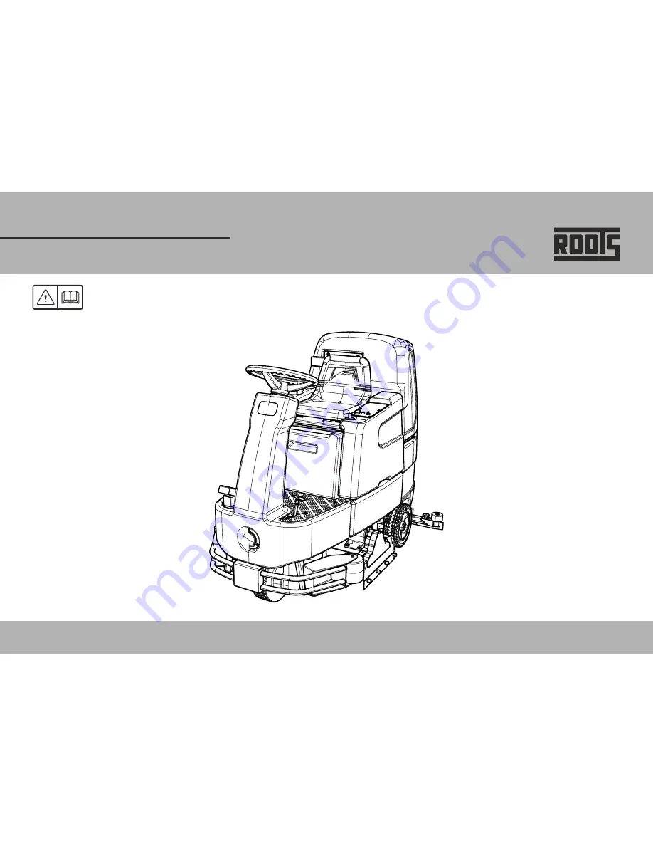 ROOTS RootsScrub RB 800 C Operator'S Manual Download Page 1