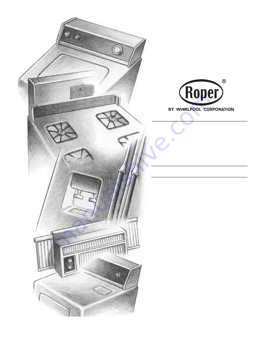 Roper 9761805 Use & Care Manual Download Page 1