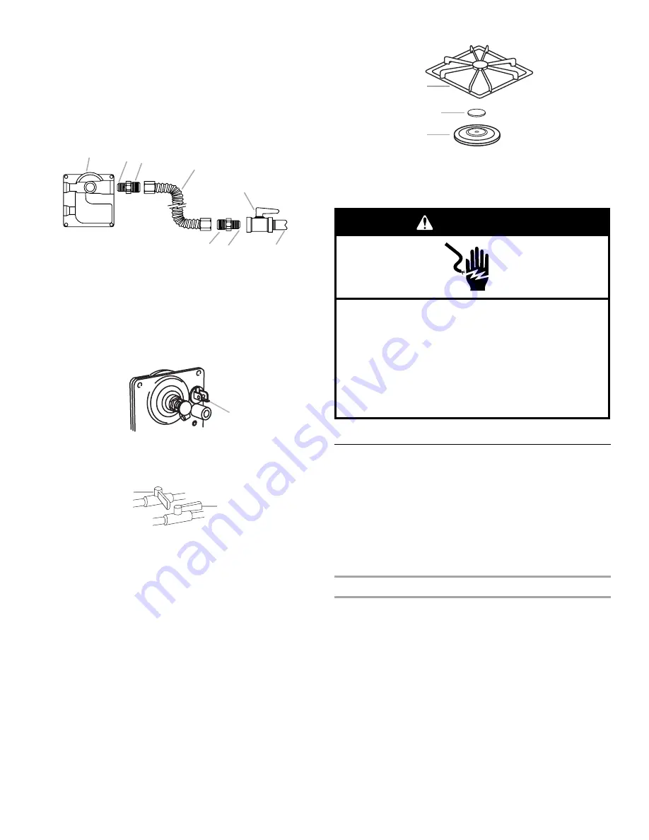 Roper FGS326RD Installation Instructions Manual Download Page 8