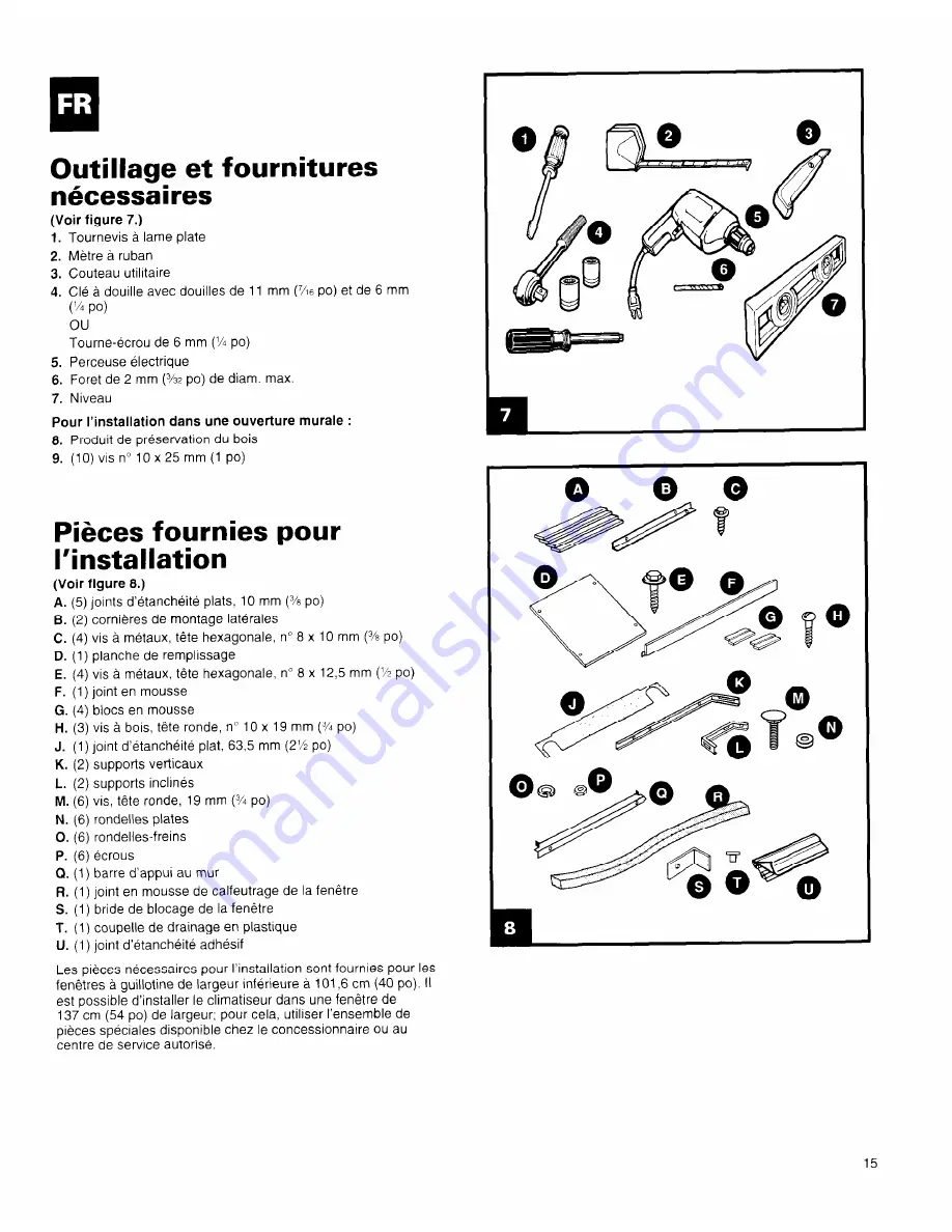 Roper Roper X18004D00 Installation & User Manual Download Page 15