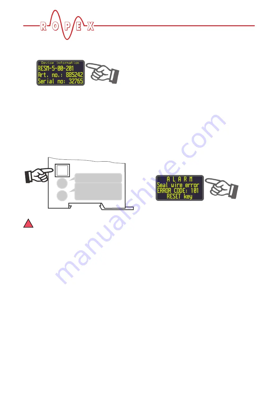 Ropex RESISTRON RES-5010 Operating Instructions Manual Download Page 36