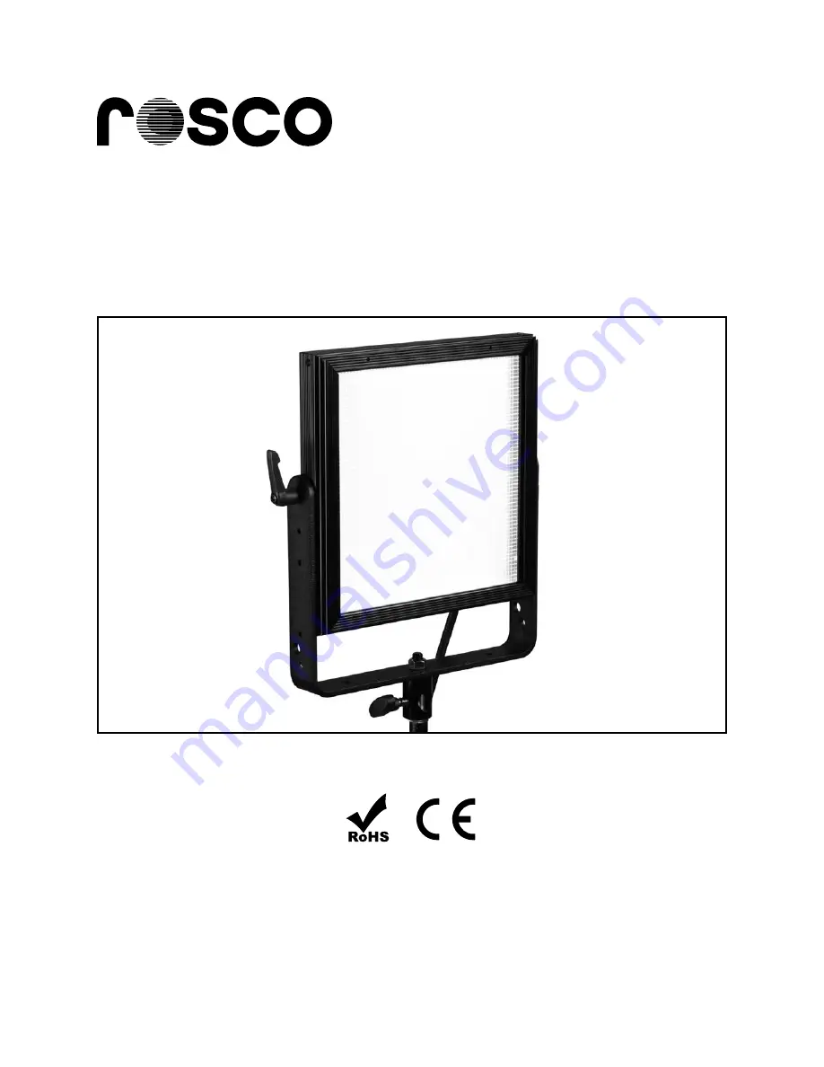 Rosco LitePad Vector User Manual Download Page 1