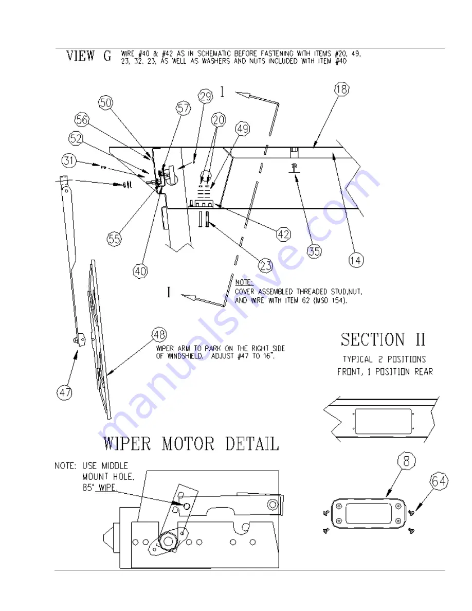 Rosco RB48 Assembly, Operation, Service & Parts Manual Download Page 105