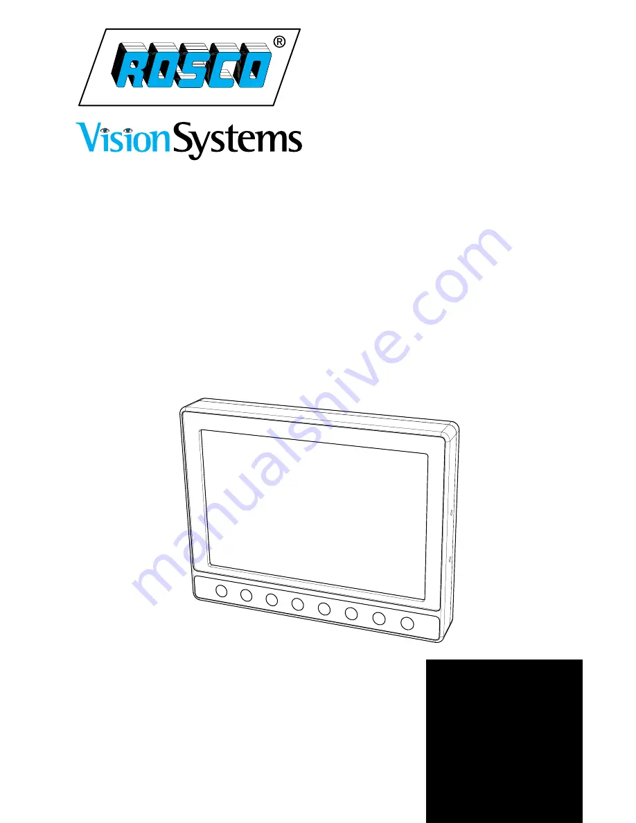 Rosco STSK7360 Installation & User Manual Download Page 1