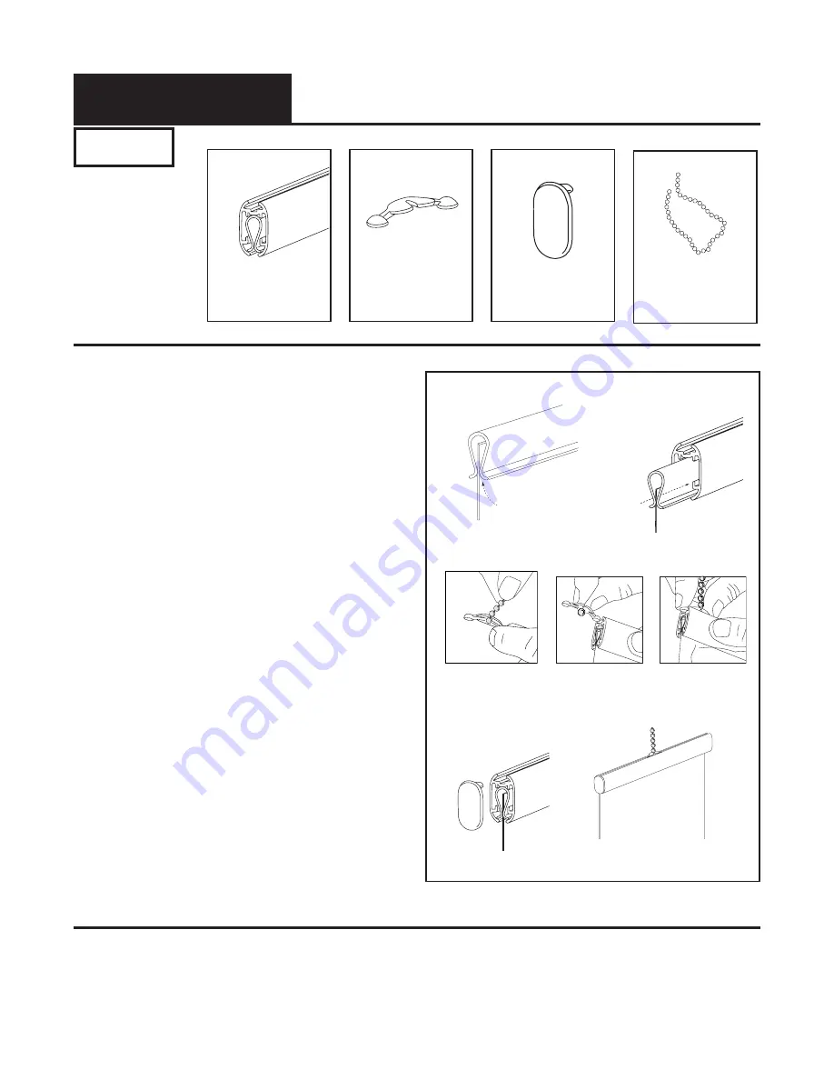 ROSE DISPLAYS ANOMULTI ROUND WITH CABLE CLIP AND BALL CHAIN Instruction Sheet Download Page 4